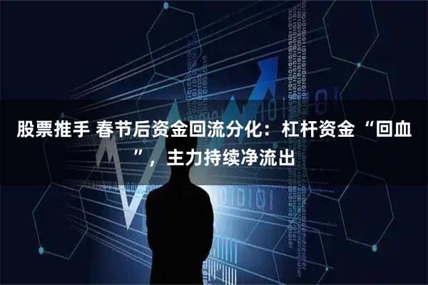 股票推手 春节后资金回流分化：杠杆资金 “回血”，主力持续净流出